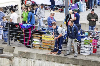 Sailors at Koblenz Flea Market