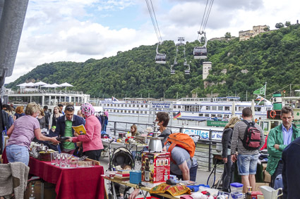 Koblenz flea market