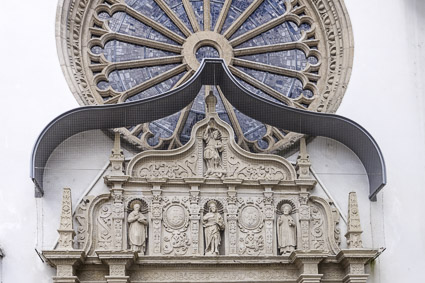 Jesuitenkirche facade, Koblenz