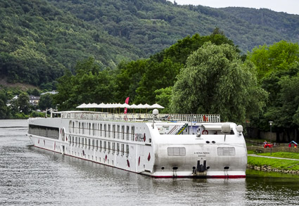 A-ROSA FLORA on the Moselle in Bernkastel-Kues