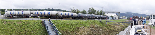 Tank cars in Hafen Trier