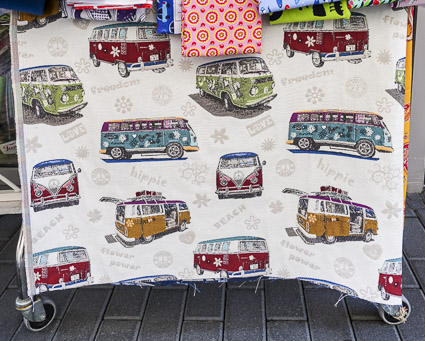 VW Microbus fabric