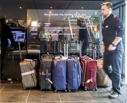 Luggage on EMERALD STAR