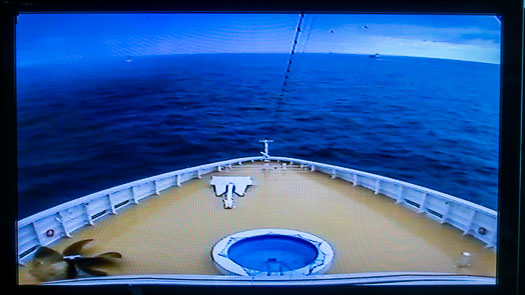 Bowcam view from MSC PREZIOSA