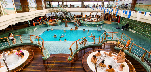 Indoor pool on MSC PREZIOSA