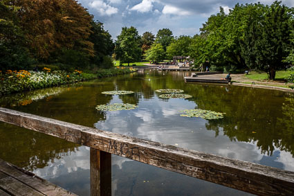 Planten un Blomen lake, Hamburg