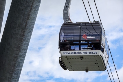 Seilbahn Koblenz cabin