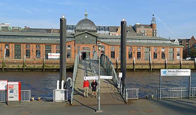 Altona-Fischmarkt ferry landing