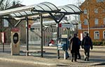 Bus stop at Dachau station