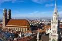 Frauenkirche and Neues Rathaus tower