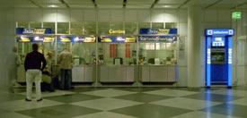 Currency exchange counter and ATM