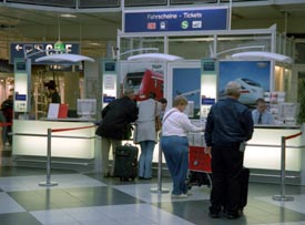 Munich S-Bahn ticket counter