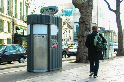 Paris Sanisette public toilet