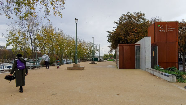 Paris Sewers Museum along the Seine.