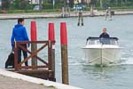 Water taxi on the Lido di Venezia