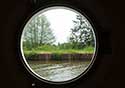 canal bank through porthole