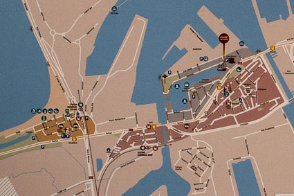 Zeebrugge cruise port map