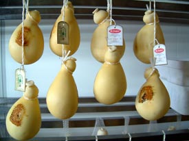 Cacaiocavallo cheeses photo