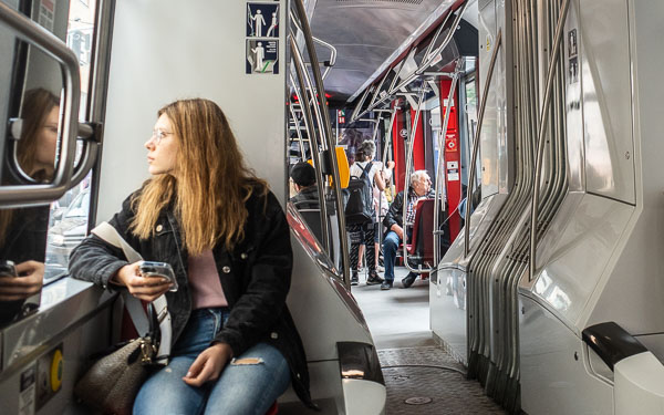 Prague, Czechia tram