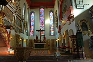 Georgenkirche interior - Eisenach