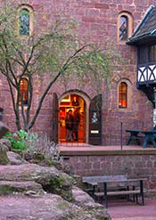 Wartburg Castle ticket office and gift shop