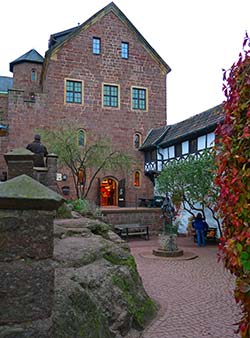 Wartburg Castle ticket office and gift shop