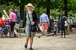 Cheryl Imboden in Jardin du Luxembourg, Paris.