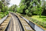 RER Line B tracks and platforms in Parc Montsouris