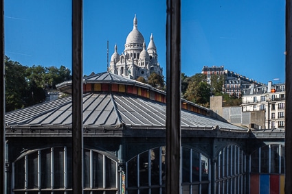 Halle Saint-Pierre and Sacre-Coeur Basilica