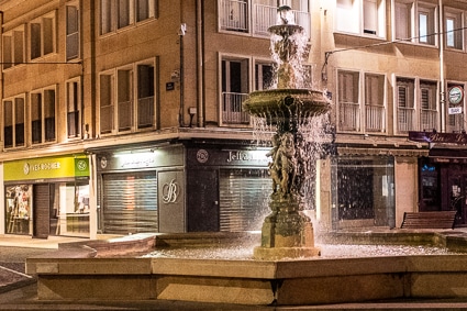 Fountain in Beauvais, France