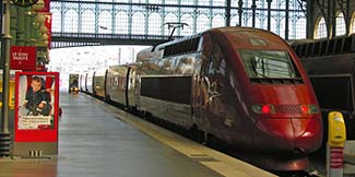 Thalys in Gare du Nord