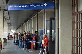 Venice Railroad Station Left Luggage Office