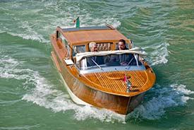 Venice water taxi