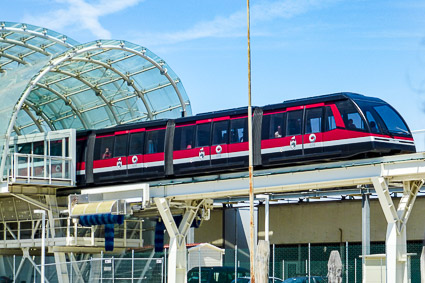 People Mover train in Venice