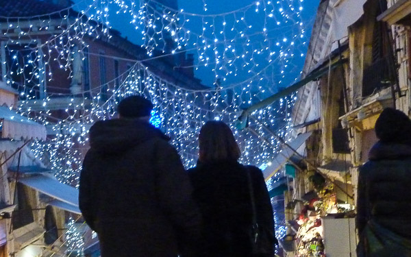 Venice Christmas decorations