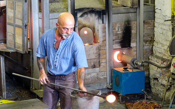 Murano glassblower