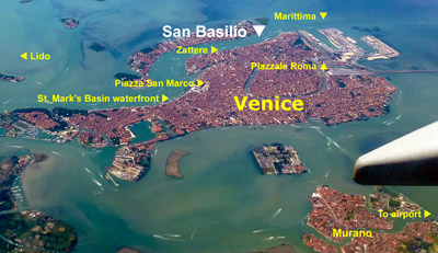 Venice aerial photo