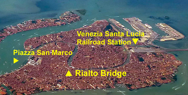 Venice aerial photo