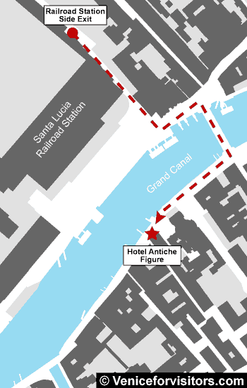 Hotel Antiche Figure map directions