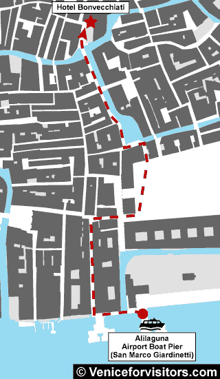 Hotel Bonvecchiati map directions