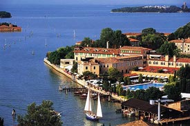 Hotel Cipriani - aerial view